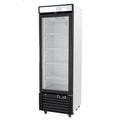 Migali C-12RM-HC 24 1/4" Competitor Series® One Section Glass Door Merchandiser - (1) Right Hinge Door, White, 115v
