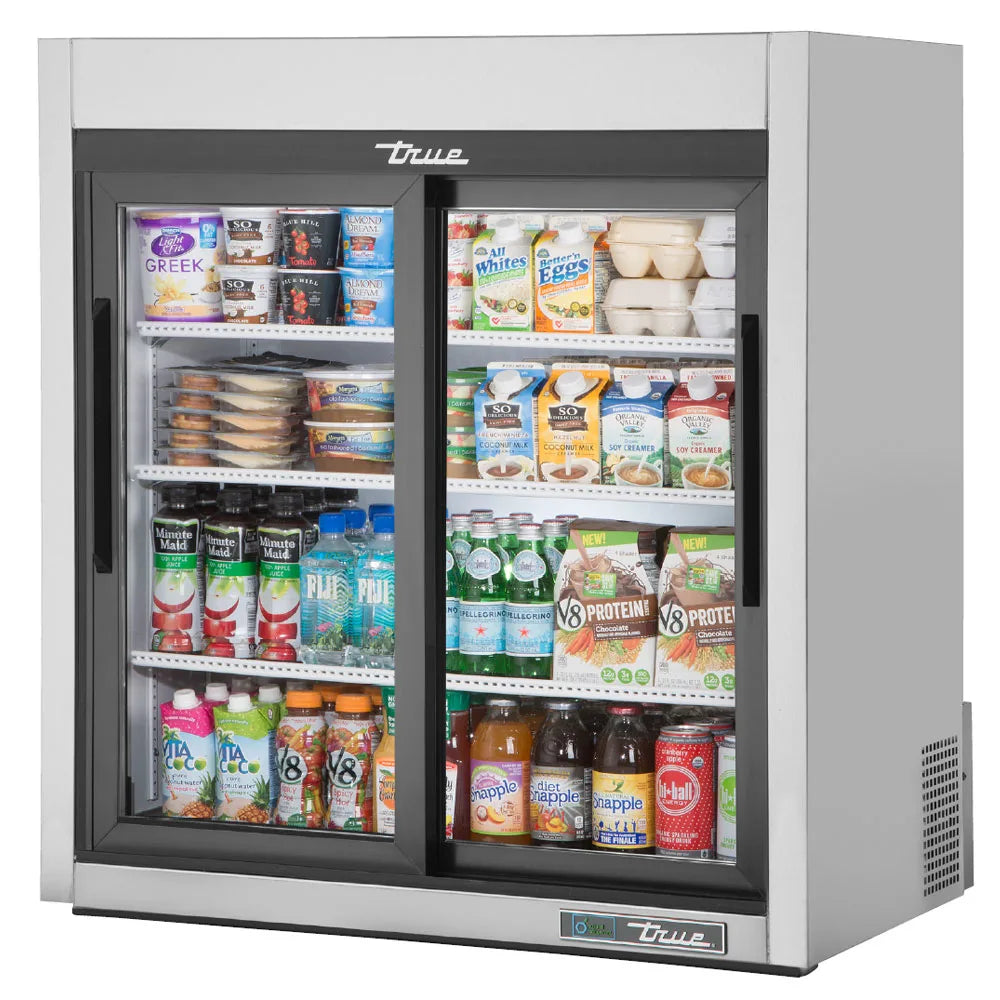 True Mfg. GDM-09-SQ-S-HC-LD – Counter Refrigerator