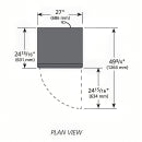True Mfg. GDM-19T-F-HC~TSL01 – Freezer Merchandiser