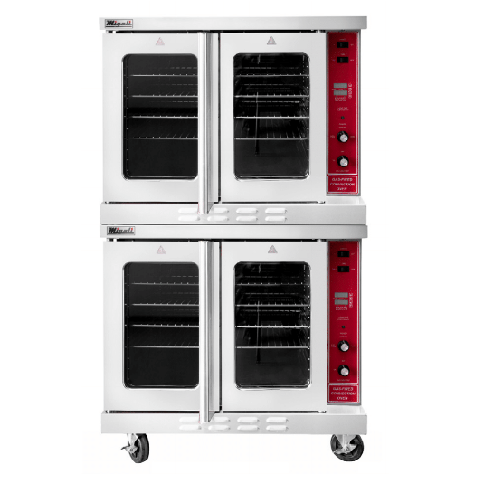 Migali C-CO2-NG / C-CO2-LP Double Full Size Convection Oven
