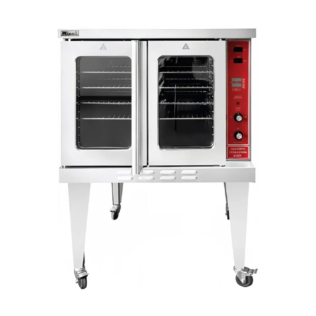 Migali C-CO1-LP Single Deck Full Size LP Gas Convection Oven, (5) Pans, 46.000 BTU