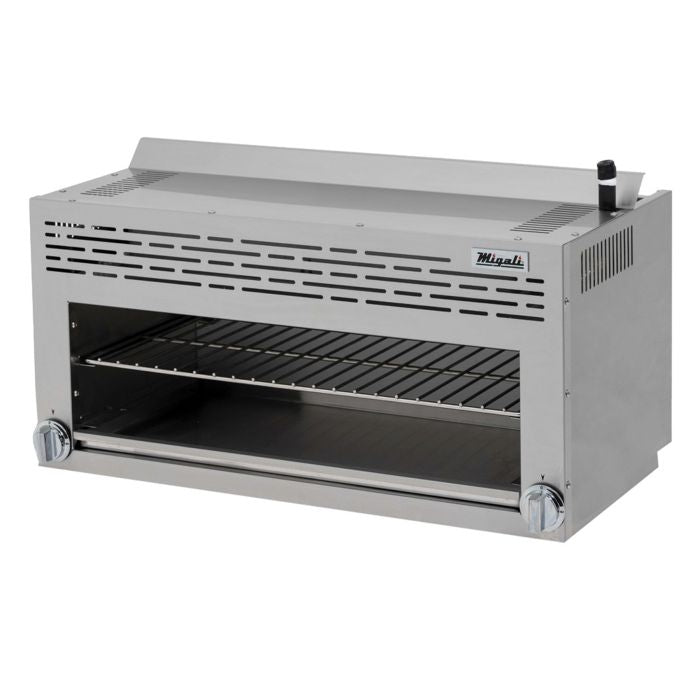 Migali C-CM-36-LP 36" Competitor Series® Gas Cheese Melter w/ Infrared Burner, Stainless, Liquid Propane