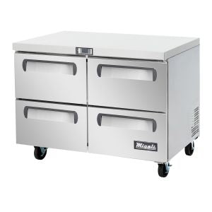 Migali C-U48R-D-HC 48 1/4" Competitor Series® Worktop Refrigerator w/ (2) Sections & (2) Drawers, 115v