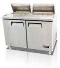 Migali C-SP60-16-HC 60 1/5" Competitor Series® Sandwich/Salad Prep Table w/ Refrigerated Base, 115v