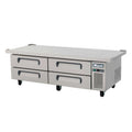 Migali C-CB72-76-HC 76" Competitor Series® Chef Base w/ (4) Drawers - 115v