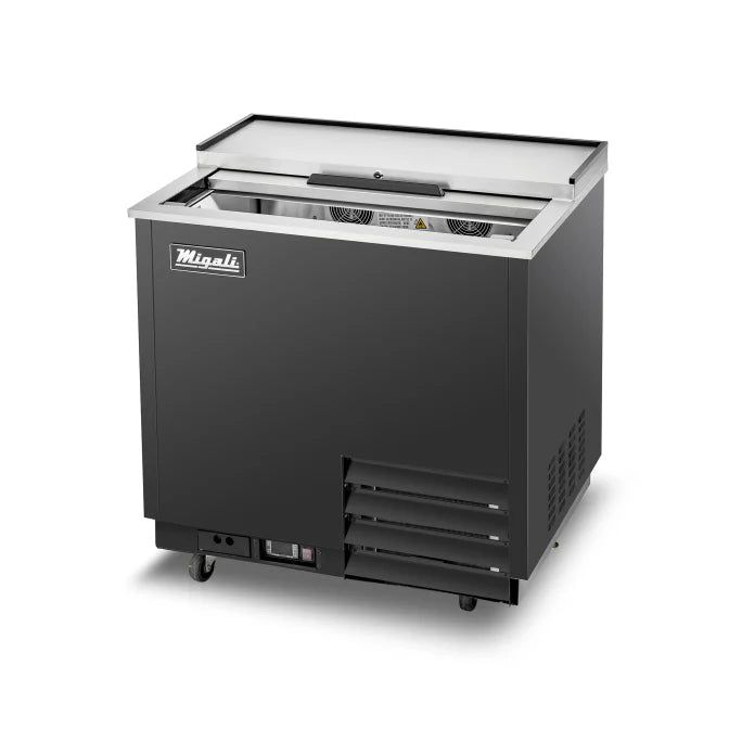 The Migali® C-GF36-HC 36" Glass Froster Freezer