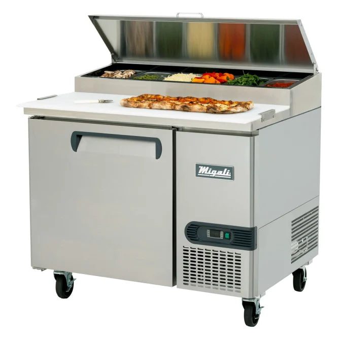 Migali C-PP44-HC 44" Competitor Series® Pizza Prep Table w/ Refrigerated Base,
