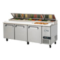 Migali C-PP93-HC 93" Competitor Series® Pizza Prep Table w/ Refrigerated Base