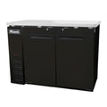 Migali C-BB48-HC 48 3/4" Bar Refrigerator - 2 Swinging Solid Doors, 115v