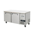 Migali C-RWT67-HC 67" Competitor Series® Worktop Refrigerator w/ (2) Sections & (2) Doors, 115v