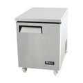Migali C-U27F-HC 27 1/2" W Undercounter Freezer w/ (1) Section & (1) Door, 115v