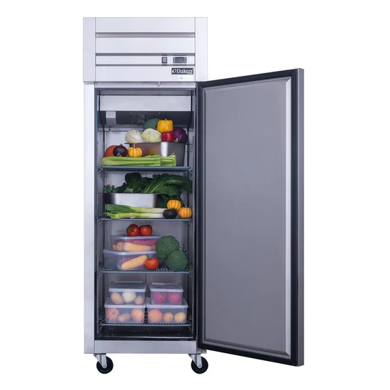 D28AR Commercial Single Door Top Mount Refrigerator in Stainless Steel