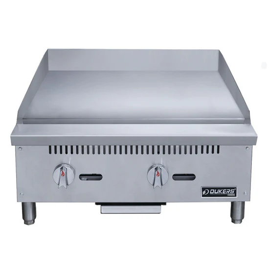 DCGT24 24 in. Thermostatic Griddle with 2 Burners