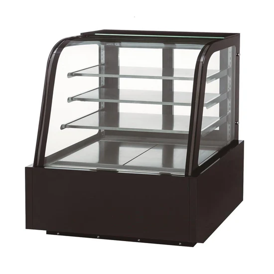DDM48R-CB Curved Glass 48" Cake Showcase