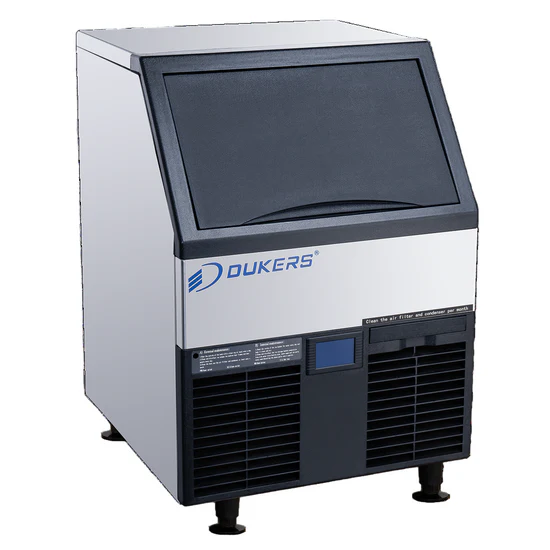 DIM300 Commercial Ice Machine with 88 lb Storage Bin – 312 lb Daily Production
