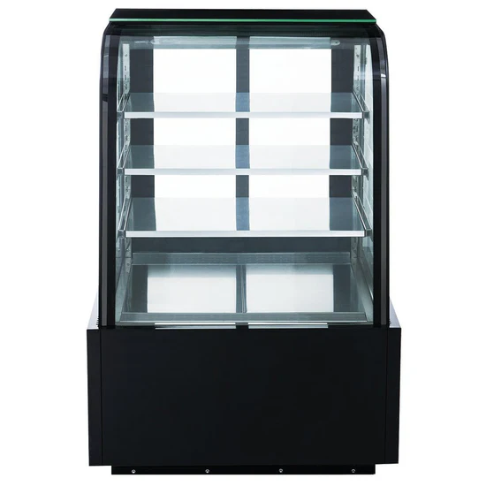 DDM36R-CB Curved Glass 36" Cake Showcase