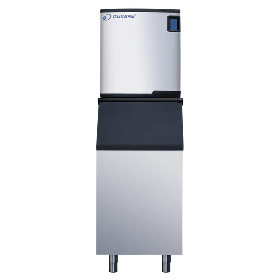 DIM500A Commercial Ice Machine with 352 lb Storage Bin – 496 lb Daily Production