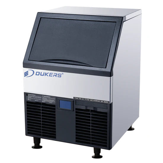 DIM300 Commercial Ice Machine with 88 lb Storage Bin – 312 lb Daily Production