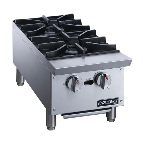 DCHPB12 Hot Plate with 2 Burners
