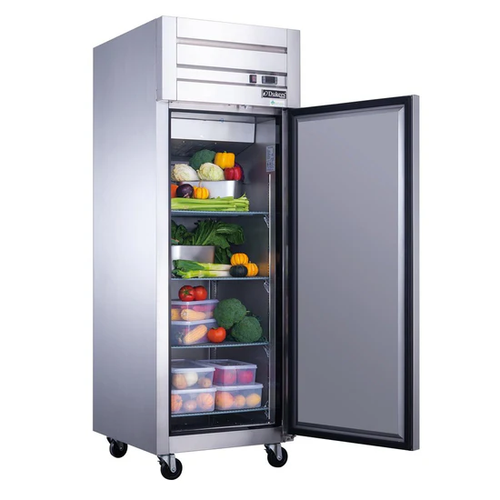D28AR Commercial Single Door Top Mount Refrigerator in Stainless Steel