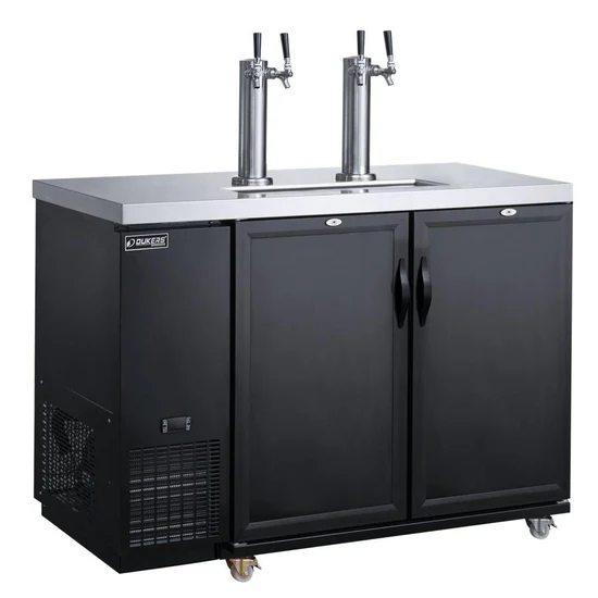 DKB60-M2 Dual Tap Kegerator Beer Dispenser